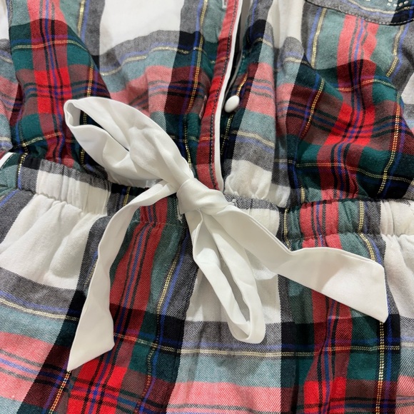 Victoria’s Secret plaid flannel pijama romper - Picture 6 of 7